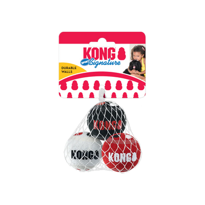 Kong Signature Sport Balls 3 Pack Small