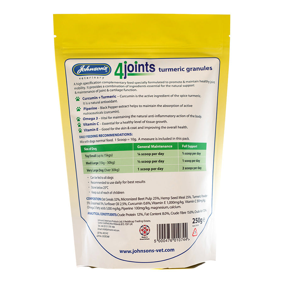 Johnson's 4joints Turmeric Granules, 250G