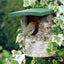National Trust Birch Log Nest Box Open