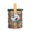 National Trust Birch Log Nest Box Open