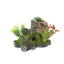 Rosewood Hollow Stump With Plants - Ormskirk Pets