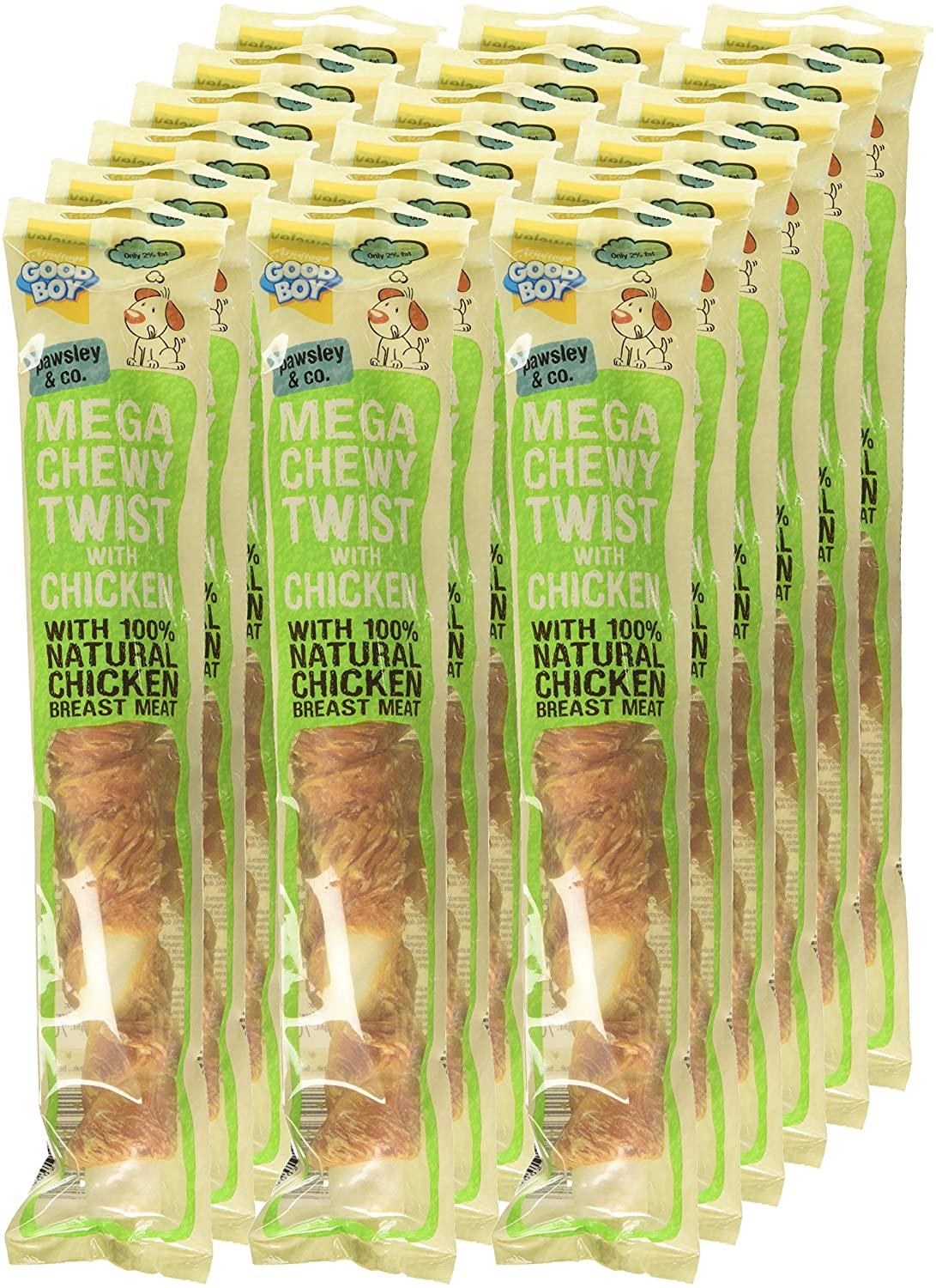 Good Boy Pawsley Mega Chewy Twist Chicken 70g - Ormskirk Pets