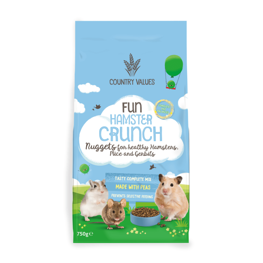 Country Values Fun Hamster Crunch Nuggets 750g