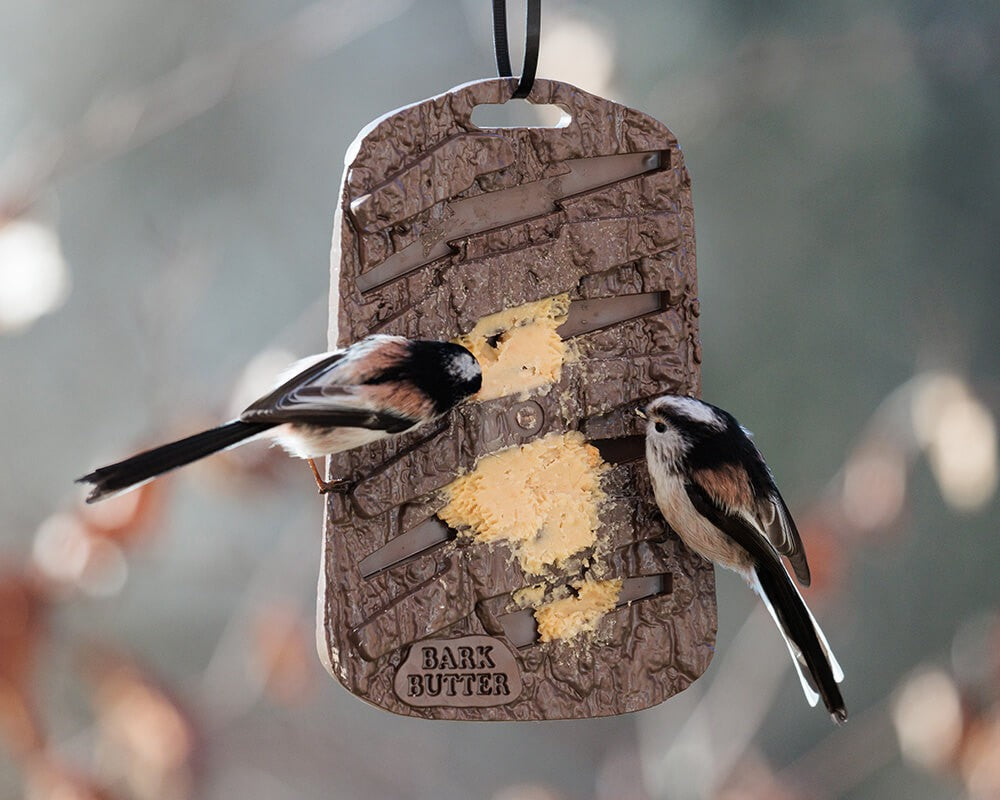 Happy Bird Bark Butter Feeder