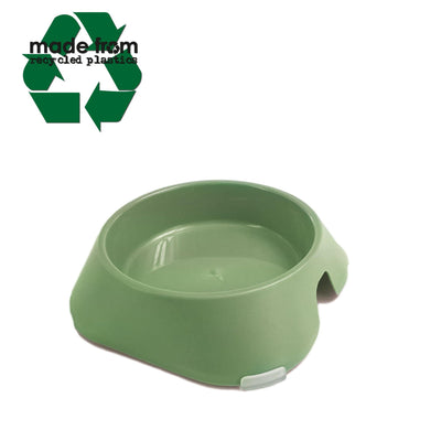 Ancol Made From 200ml Non slip bowl Green - Ormskirk Pets