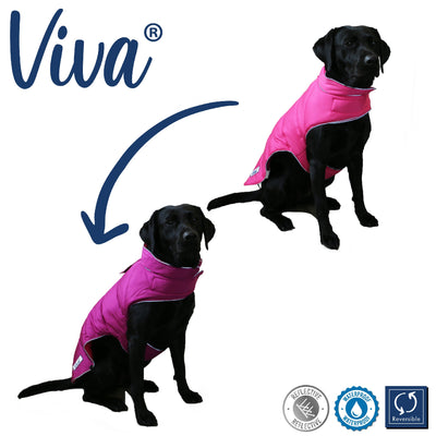 Viva Reversible Coat Pink/Purple