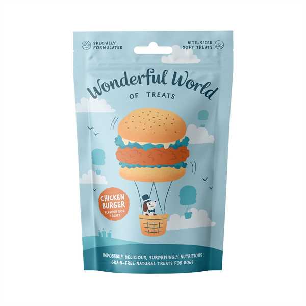 Wonderful World Of Treats Chicken Burger 50G