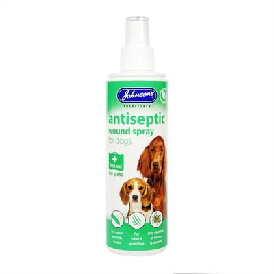 Johnson's Antiseptic Wound Spray for Dog & Puppies 200ml