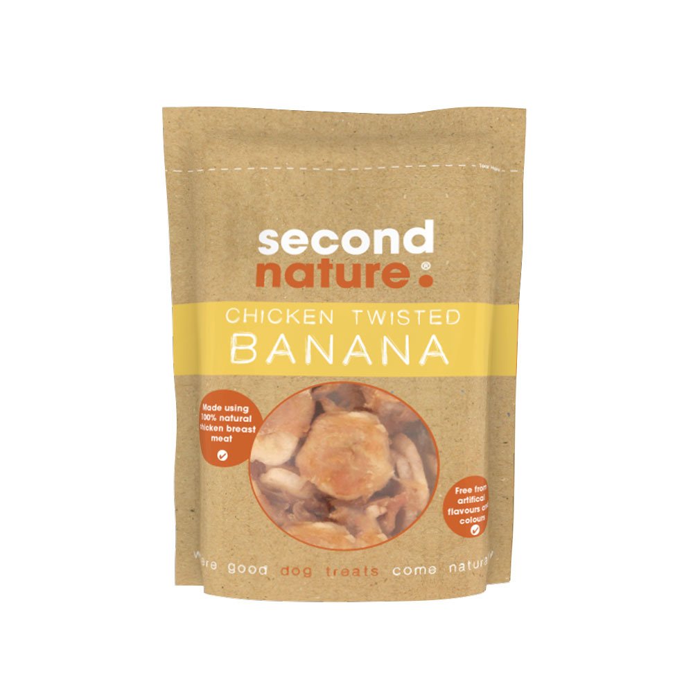 Second Nature Chicken Twisted Banana 85g