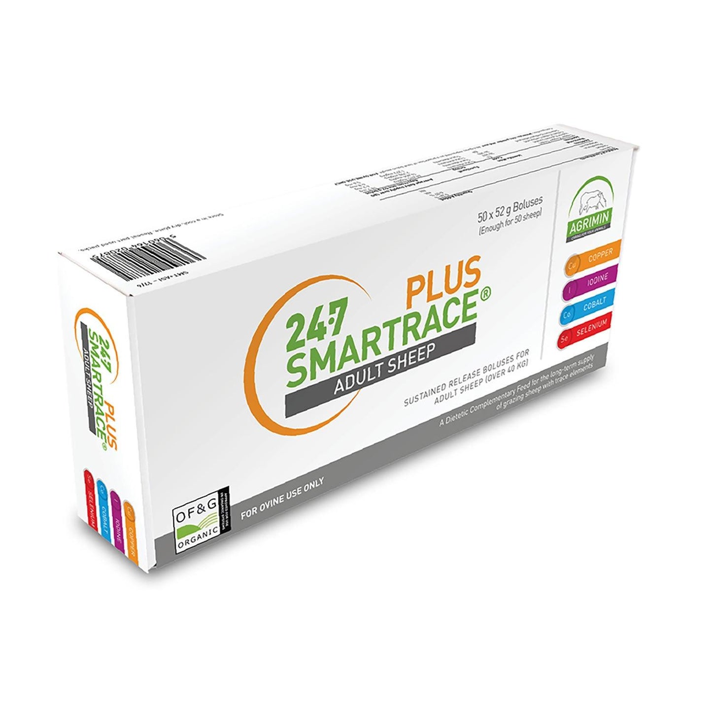 Agrimin 24-7 Smartrace Plus Adult Sheep 50 Pack - Ormskirk Pets