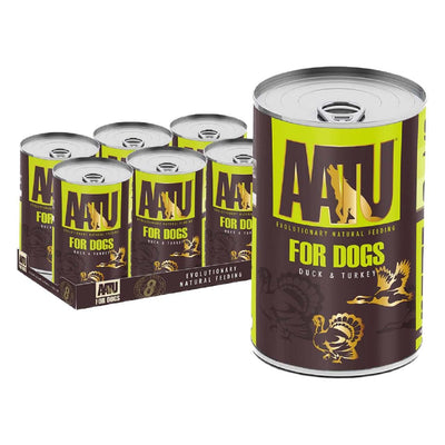 AATU Dog Adult 90/10 Duck & Turkey 6 x400g