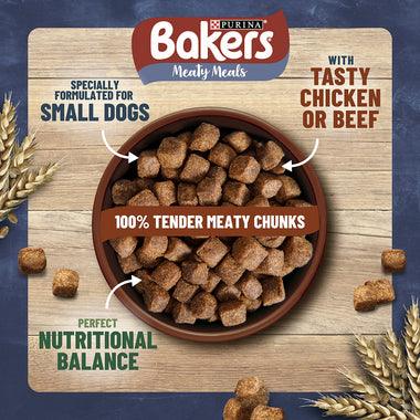 Bakers Meaty Meals Small Dog Beef 1kg - Ormskirk Pets
