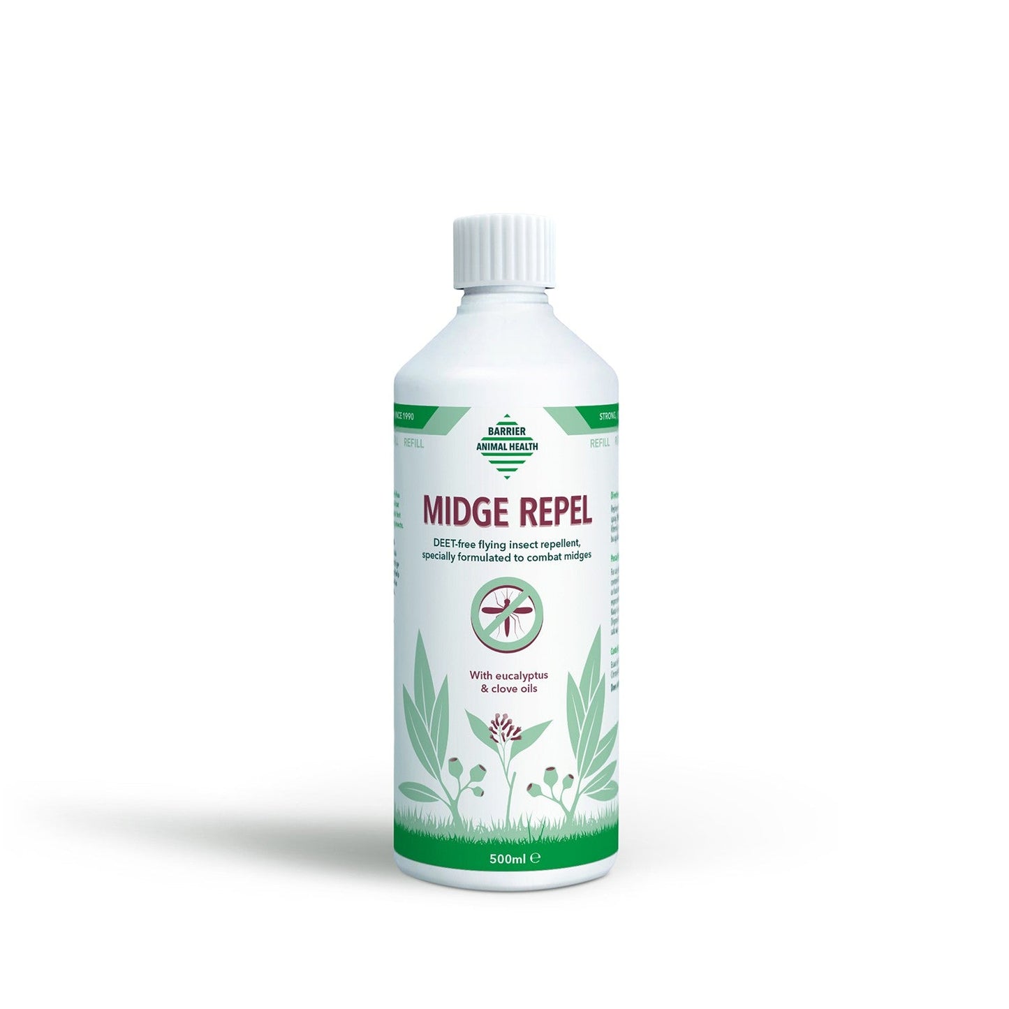 Barrier Enhanced Formula Fly Repellent 500ml Refill