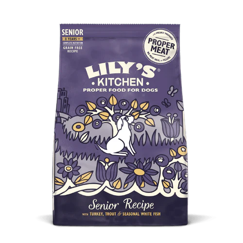 Lily's Kitchen Dog 8+ Turkey & Trout 2.5kg - Ormskirk Pets