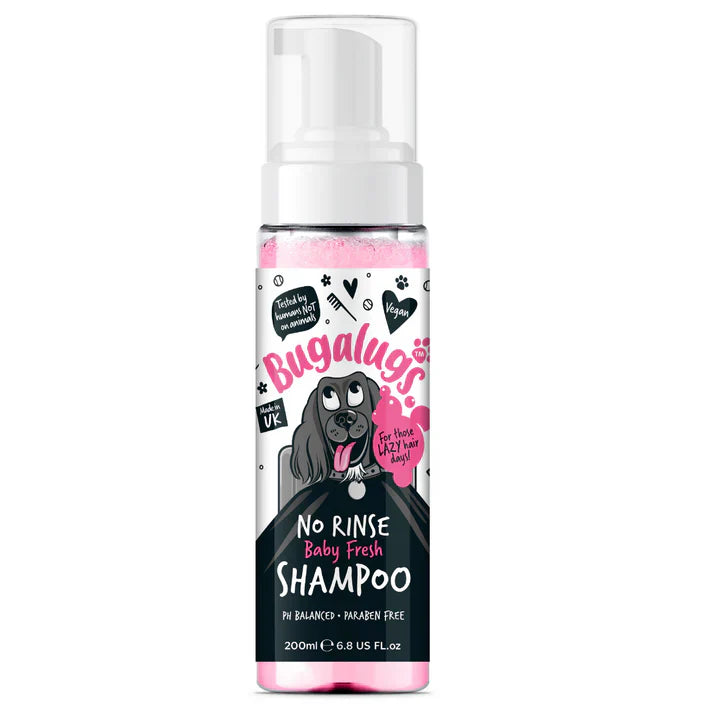Bugalugs Baby Fresh No Rinse Shampoo 200ml