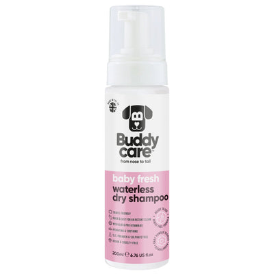 Buddycare Waterless Dog Shampoo Baby Fresh 200ml