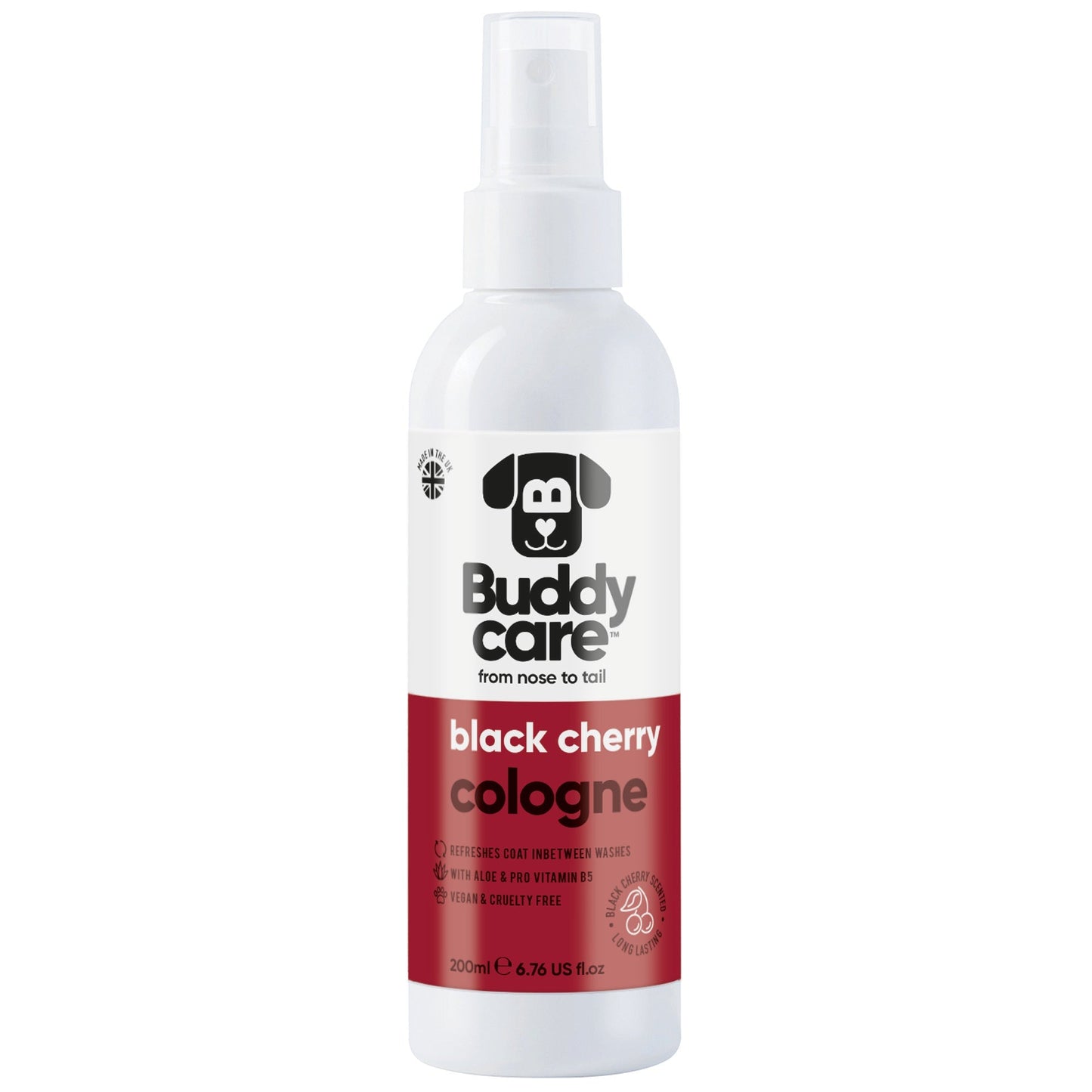 Buddycare Dog Cologne Black Cherry 200ml