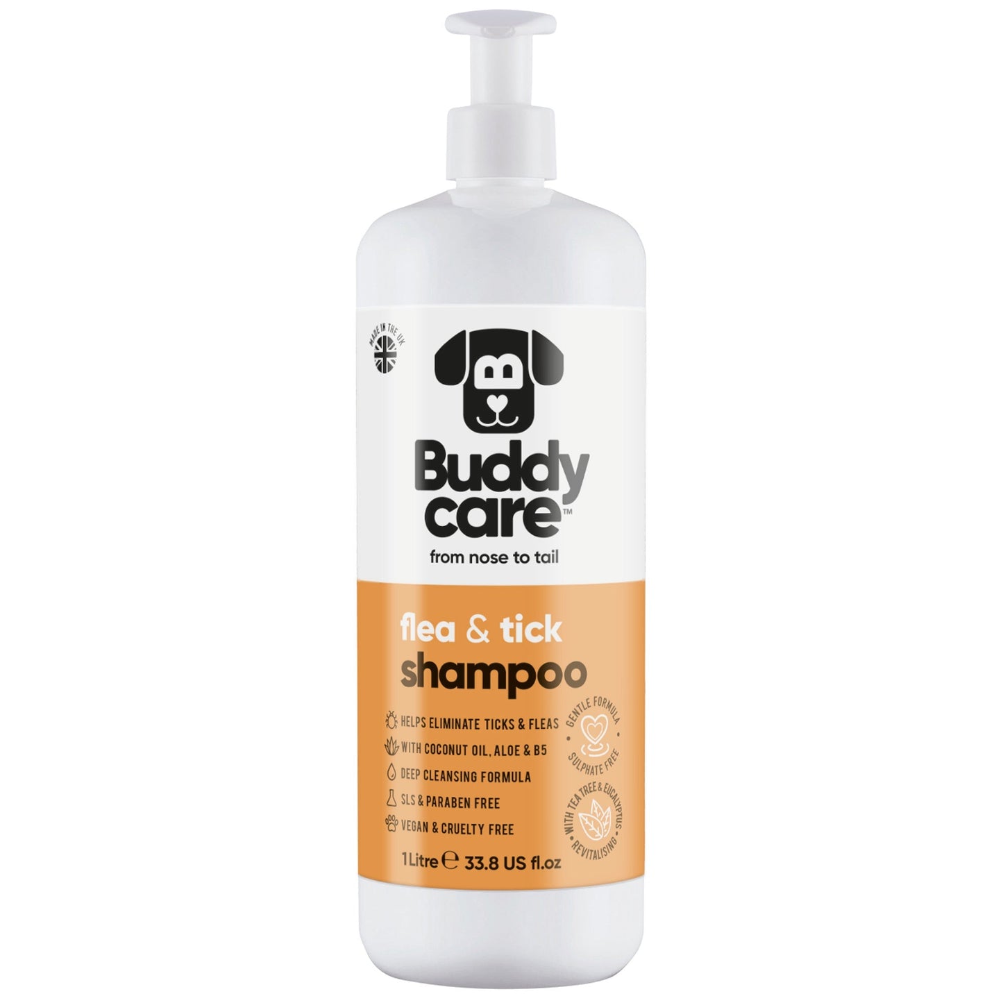 Buddycare Dog Shampoo Flea & Tick Shampoo