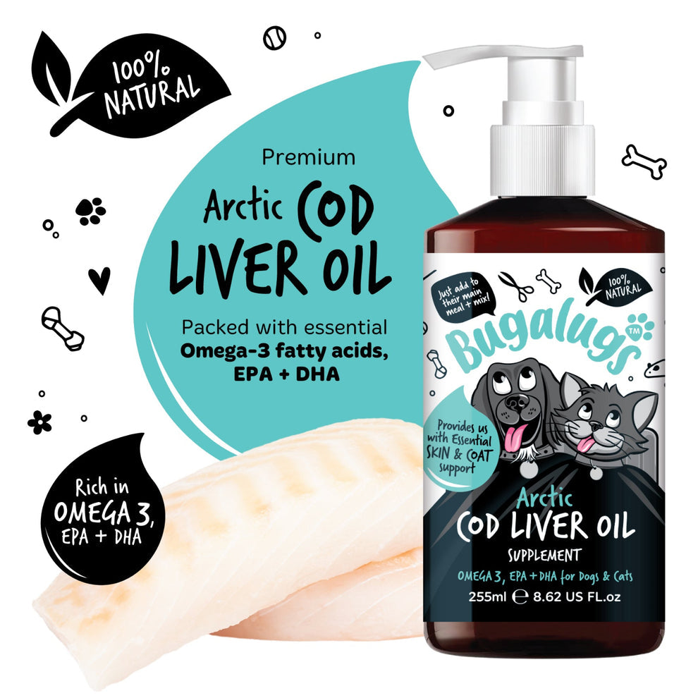Bugalugs Arctic Cod Liver Oil Supplement 250ml
