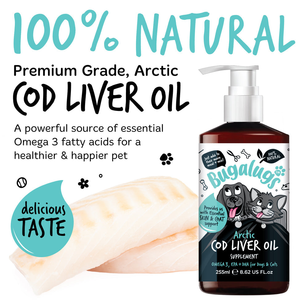 Bugalugs Arctic Cod Liver Oil Supplement 250ml