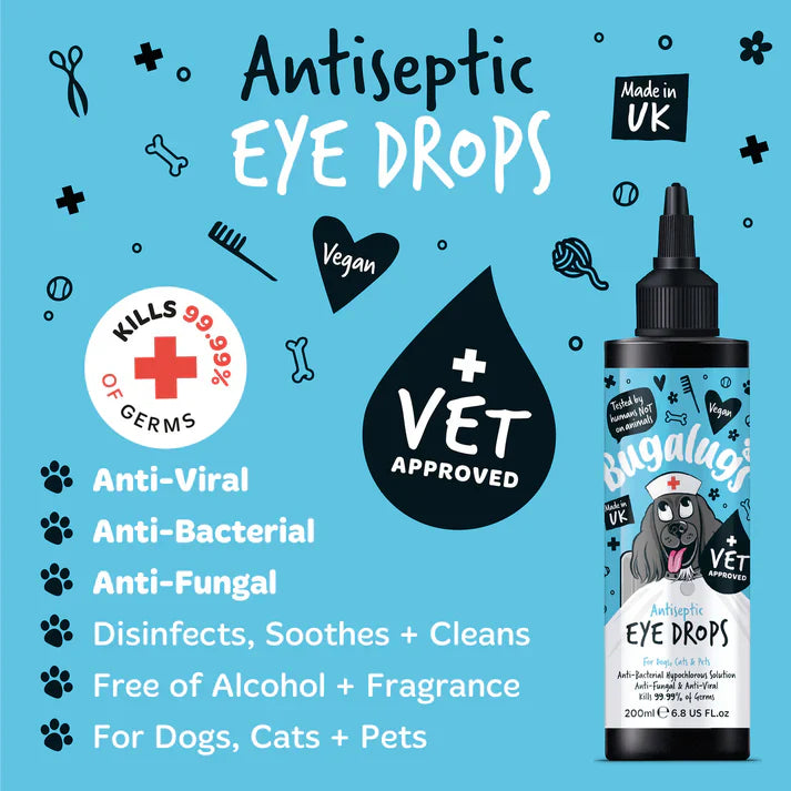 Bugalugs Antiseptic Eye Drops 200ml