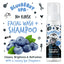 Bugalugs Blueberry Spa No Rinse Facial Wash Shampoo For Cats 200ml