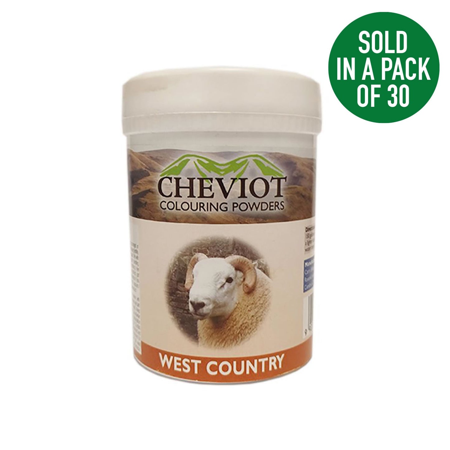 CHEVIOT SHEEP COLOURING POWDER 45 GM X 30 PACK