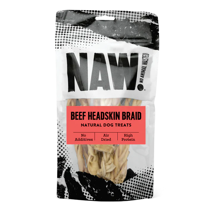 NAW Beef Braided Headskin, 100G