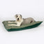 DANISH DESIGN GREEN HERRINGBONE FLEECE DEEP DUVET - Ormskirk Pets