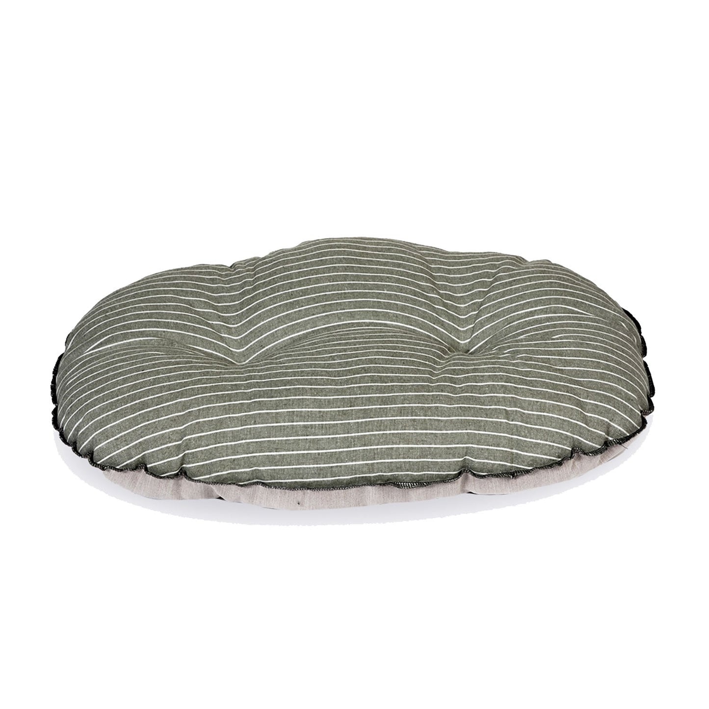 Danish Design Rustic Stripes Quilted Mattress Sage