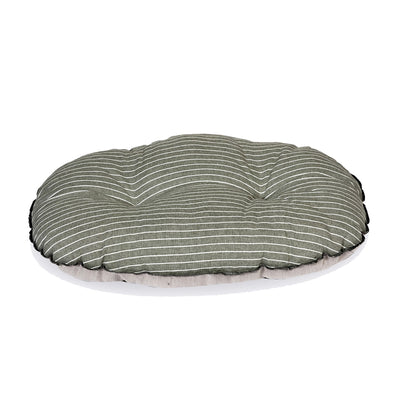 Danish Design Rustic Stripes Quilted Mattress Sage