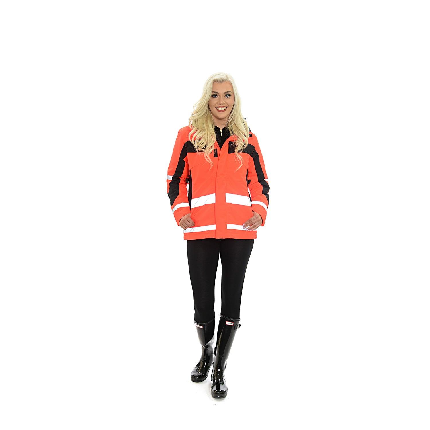 EQUISAFETY WINTER INVERNO RIDING JACKET RED - Ormskirk Pets