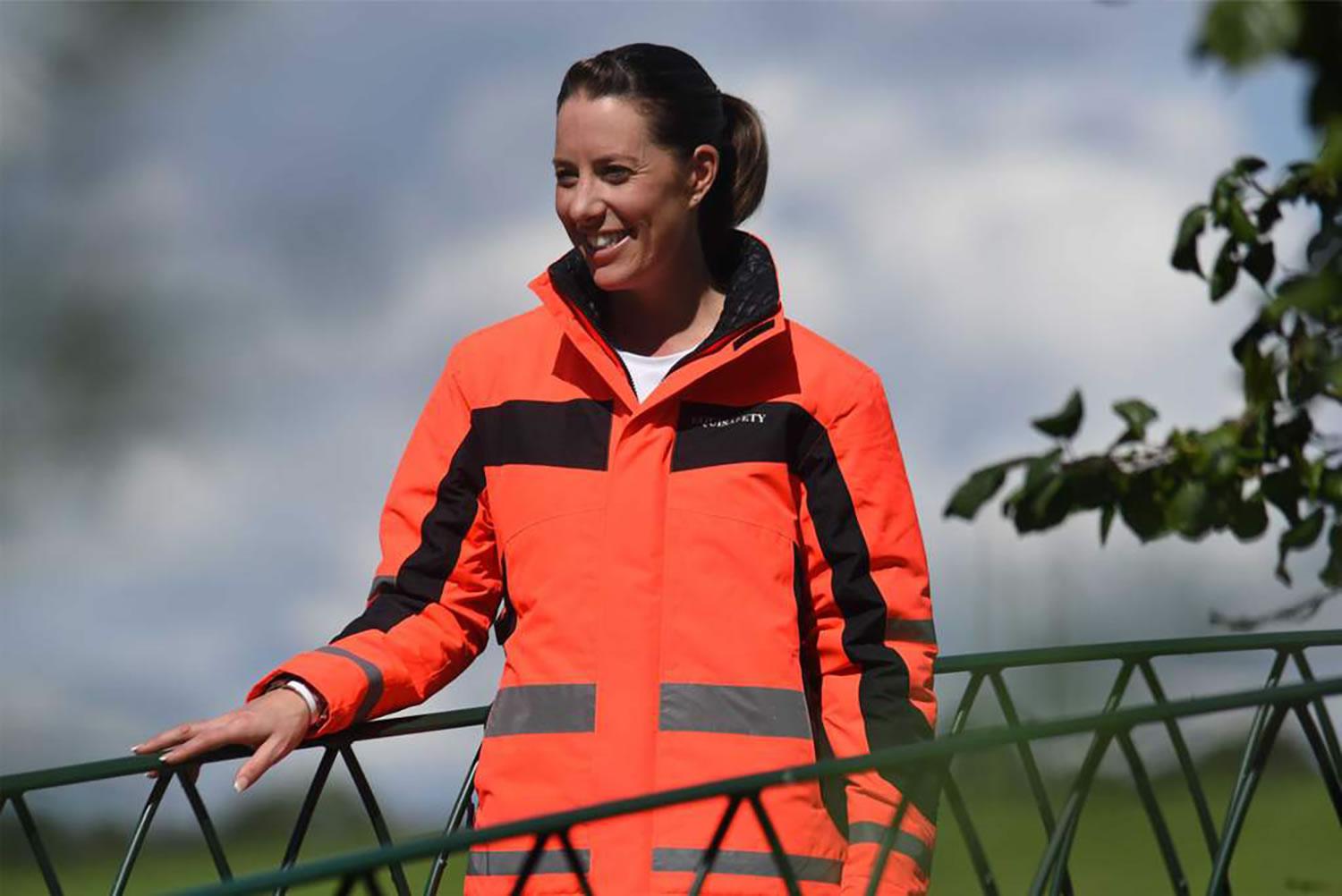 EQUISAFETY WINTER INVERNO RIDING JACKET RED - Ormskirk Pets