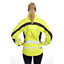 EQUISAFETY HI-VIS LIGHTWEIGHT WATERPROOF JACKET YELLOW - Ormskirk Pets