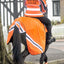 EQUISAFETY HI-VIS WATERPROOF WRAP AROUND RUG ORANGE - Ormskirk Pets