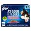 Felix As Good As It Looks 7+ Cat Mixed Selection In Jelly 12 X 85G