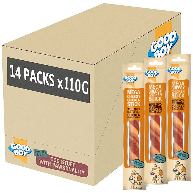 Good Boy Mega Cheesy Chicken Stick 110g