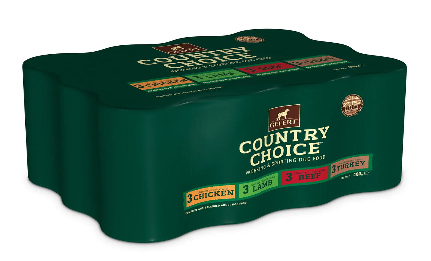 Gelert Working & Sporting Dog Variety 400g x 12