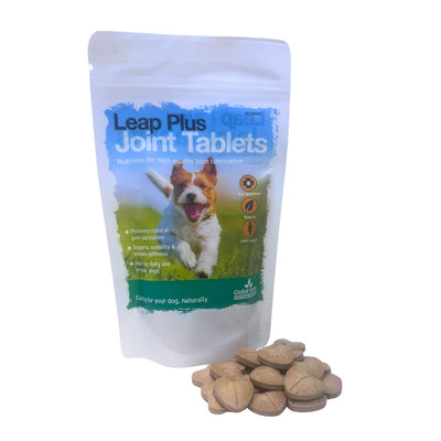 GLOBAL HERBS CANINE LEAP PLUS JOINT TABLETS - 60 TABLETS