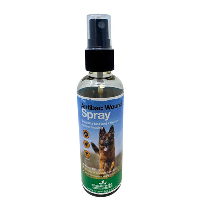 GLOBAL HERBS CANINE ANTIBAC WOUND SPRAY - 75 ML