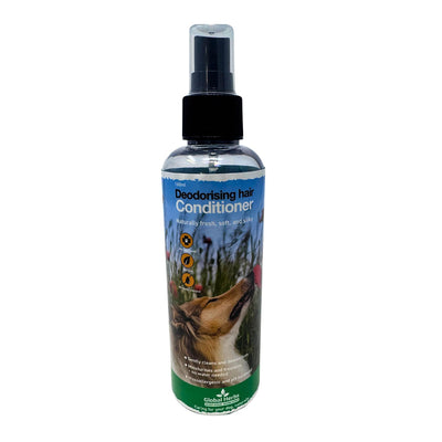 GLOBAL HERBS CANINE DEODORISING HAIR CONDITIONER - 160 ML SPRAY