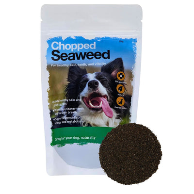 GLOBAL HERBS CANINE CHOPPED SEAWEED - 200 GM