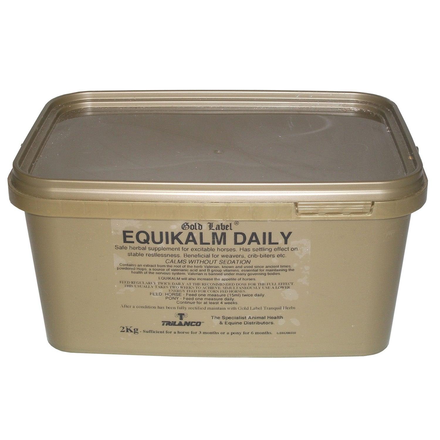 Gold Label Equikalm Daily 2Kg - Ormskirk Pets