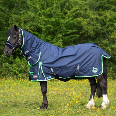Gallop Ponie/Trojan Duraproof Lightweight Turnout Combo Navy