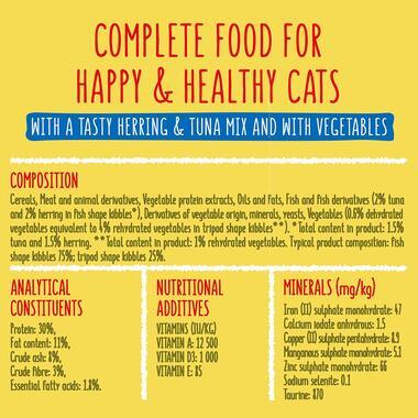 Go-Cat Adult Cat Food Tuna Herring and Veg 320G - Ormskirk Pets