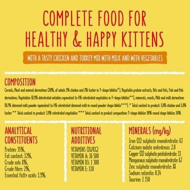 Go-Cat Junior Chicken, Milk & Veg Dry Cat Food 750g - Ormskirk Pets
