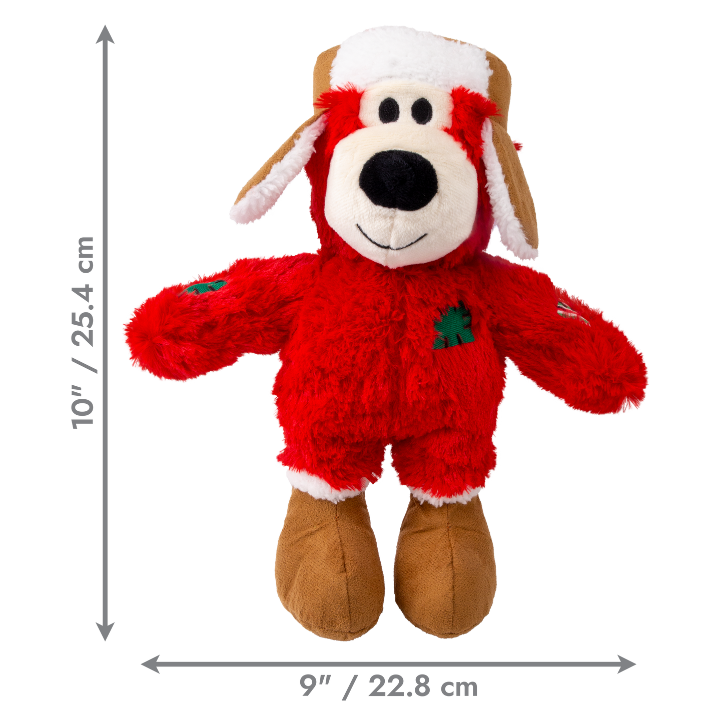 KONG Holiday Wild Knots Bear Assorted Med/Lrg