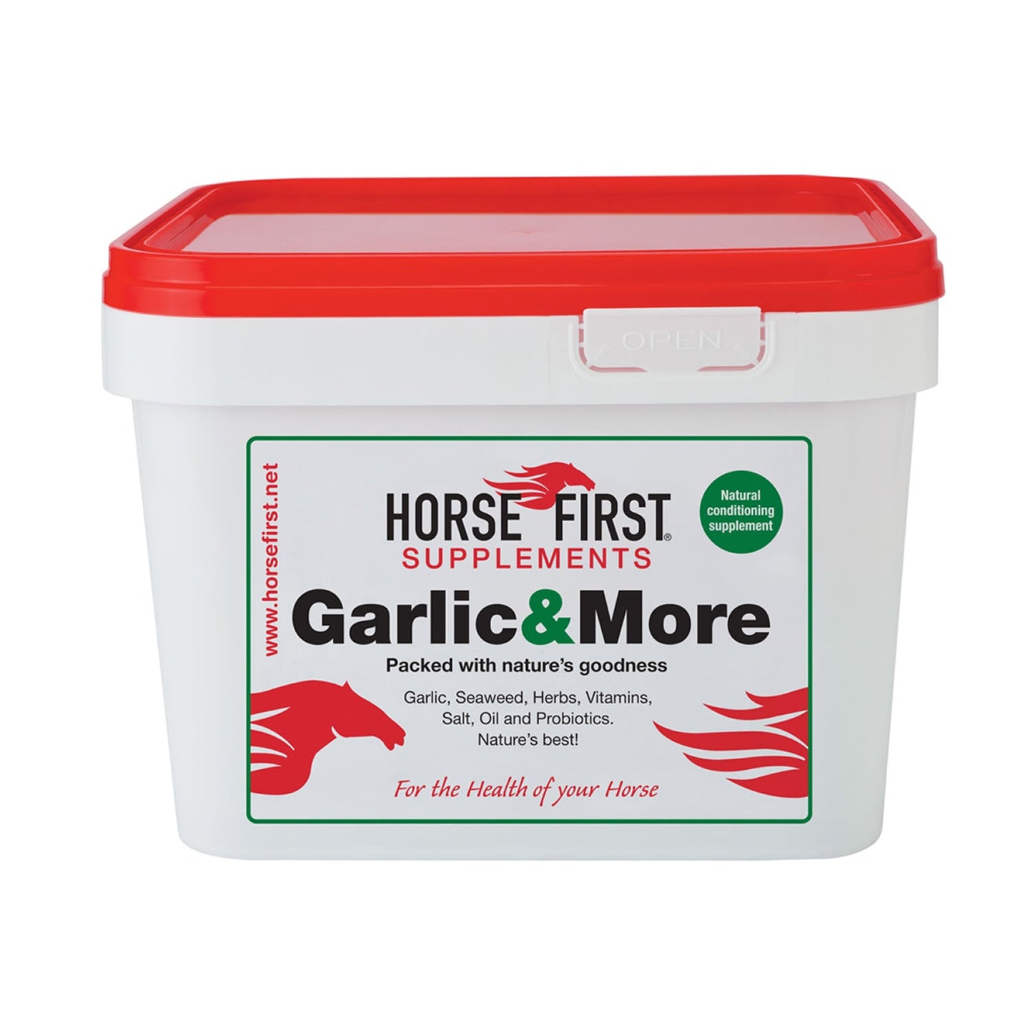 HORSE FIRST GARLIC & MORE  4 KG