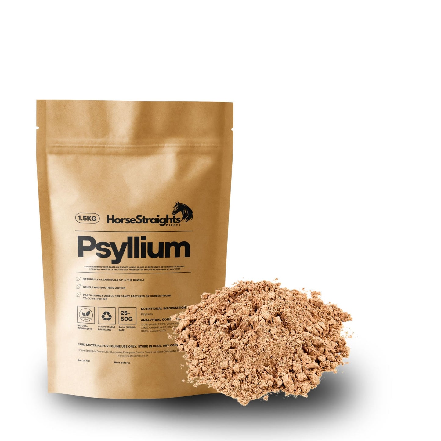 Horse Straights Direct Psyllium 1.5kg