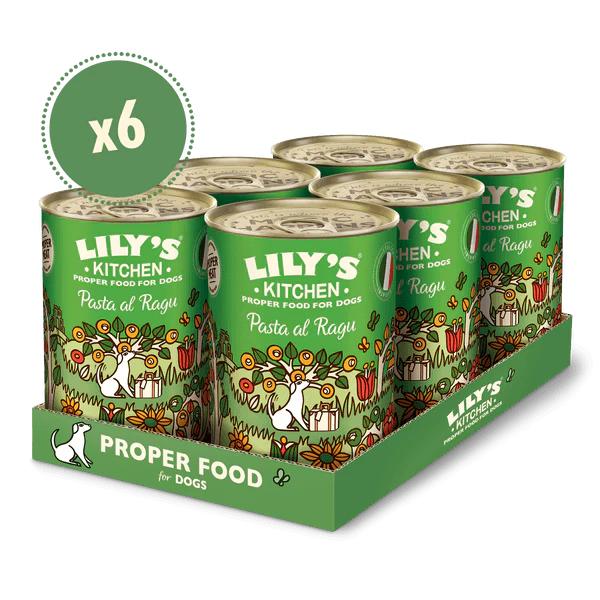 Lily's KItchen Dog Pasta al Ragu 400g x 6 - Ormskirk Pets